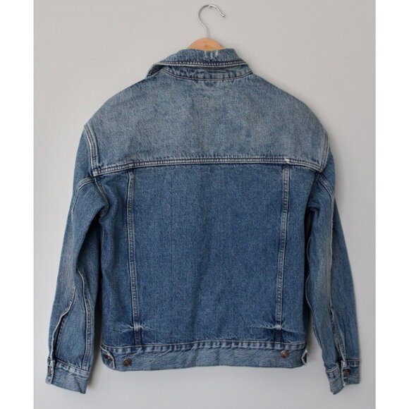 FREE PEOPLE We The FREE Jolene Trucker Oversized Denim Jean Jacket, Size XS - Picture 9 of 15